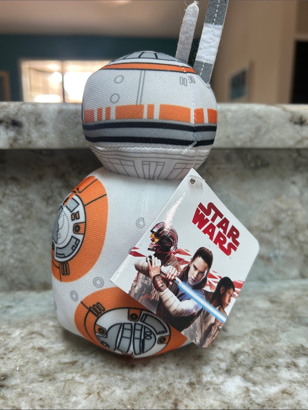 Star Wars BB-8 Plush - White, Orange & Silver